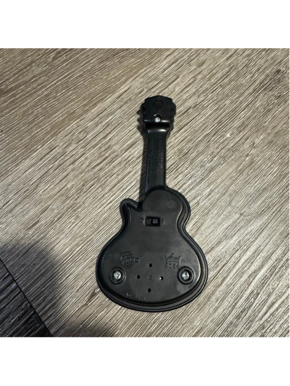 Burger King Paper Jamz Guitar Toy